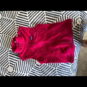 Hot pink Patagonia vest